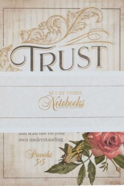 1220000321427 Trust In The Lord Set Of Three Notebooks