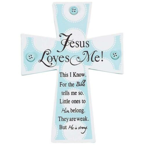 603799407236 Boy Jesus Loves Me Cross