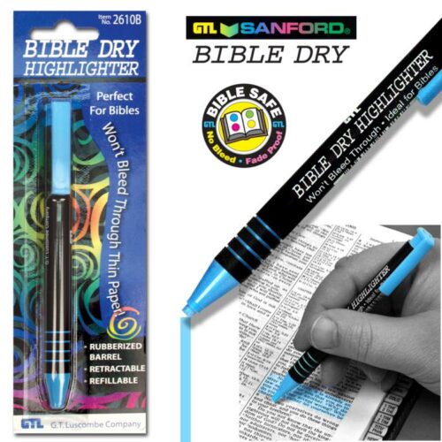 634989261109 Bible Dry Highlighter Pencil