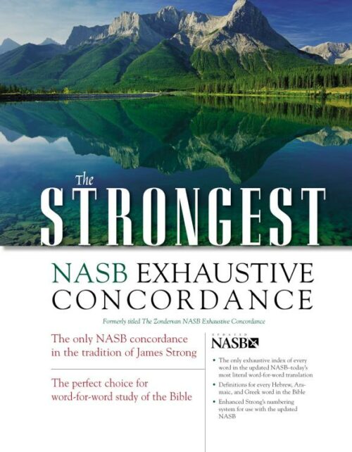 9780310262848 Strongest NASB Exhaustive Concordance