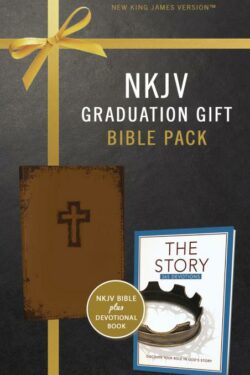 9780310448181 Graduation Gift Bible Pack For Him Brown