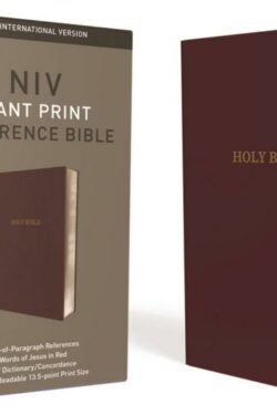 9780310449430 Reference Bible Giant Print Comfort Print