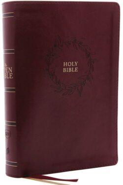 9780785222989 Open Bible Comfort Print