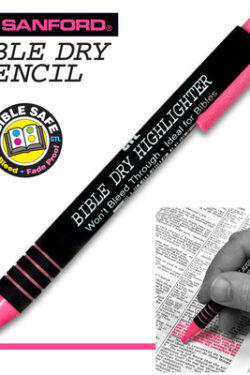 634989260096 Bible Dry Highlighter Pencil