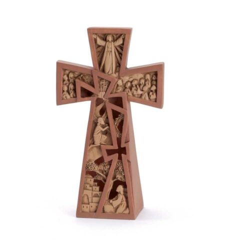603799572118 Pierced Tabletop Cross