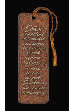 603799067614 Serenity Prayer Tassel Bookmark