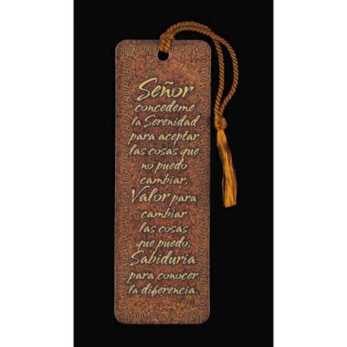 603799067614 Serenity Prayer Tassel Bookmark