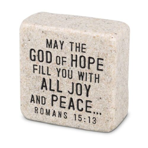 667665407010 Peace Scripture Stone