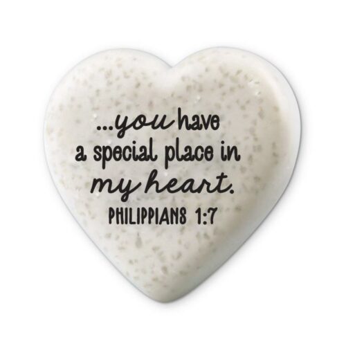 667665407362 Heart Stone You Have A Special Place In My Heart Philippians 1:7