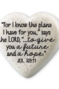 667665407409 Heart Stone For I Know The Plans Jeremiah 29:11