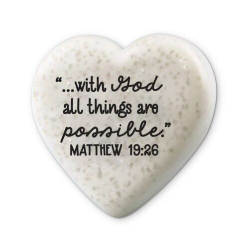 667665407416 Heart Stone Matthew 19:26