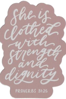 1220000328181 Inspirational Decorative Die-cut Colorful Refrigerator Scripture Magnet for Wome