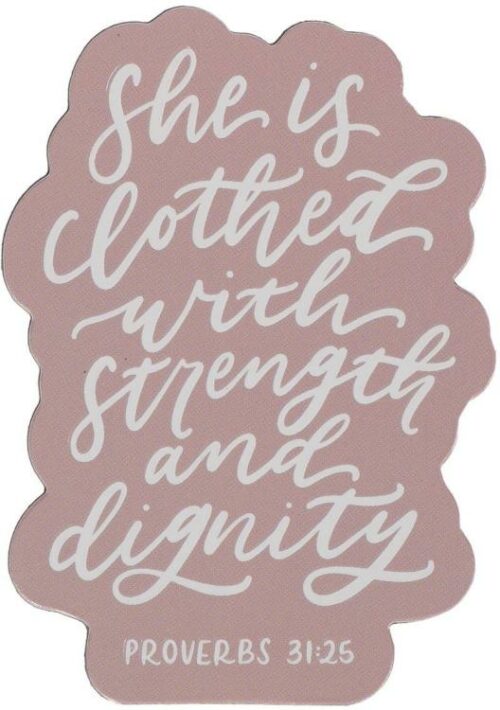1220000328181 Inspirational Decorative Die-cut Colorful Refrigerator Scripture Magnet for Wome