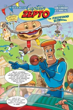 9798881507633 Galactic Quest Of Captain Zepto Fast Food Slowdown