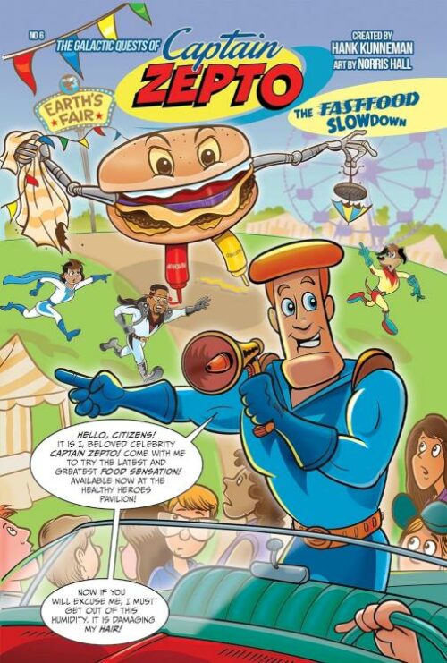 9798881507633 Galactic Quest Of Captain Zepto Fast Food Slowdown
