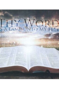 603799587600 Thy Word Is A Lamp Plock (Plaque)