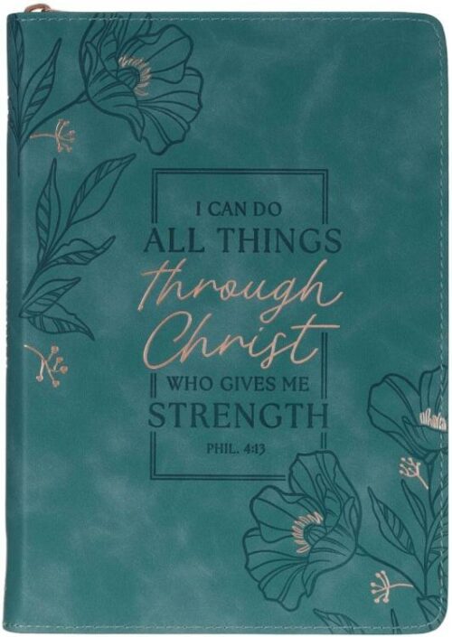 9781639526888 Inspirational Zippered Journal
