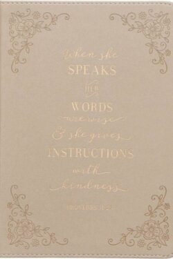 9781642724622 Classic Journal When She Speaks Proverbs 31 Woman Bible Verse
