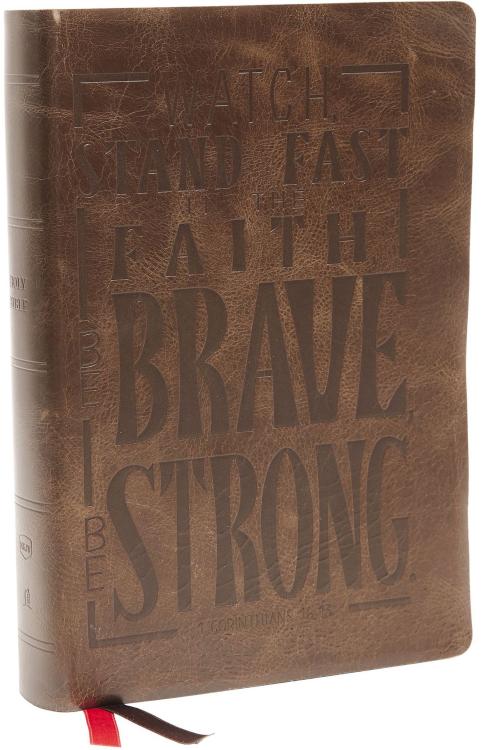 9780785292791 Giant Print Center Column Reference Bible Verse Art Cover Collection Comfor