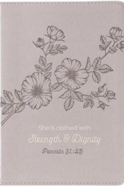 9781642721386 Classic Journal Strength and Dignity Proverbs 31 Woman Bible Verse