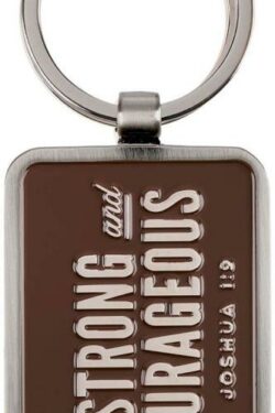 1220000722347 Novelty Inspirational Scripture Split Metal Keychain for Men & Women: Strong and